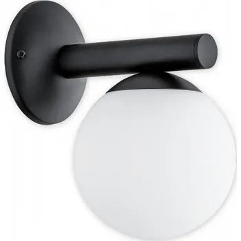 Svítidlo Lemir Nástěnné svítidlo O2910 K1 CZA Osso nástěník, černá matná