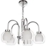 Lemir Závěsné svítidlo na řetězu O2045 W5 CH Dexy lustr 5 ramenný, chrom