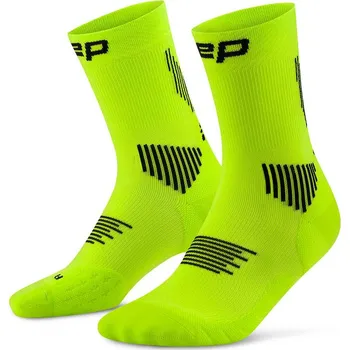 CEP Vysoké kompresní ponožky 5.0 Pánské Velikost: III, Barvy: lime/black
