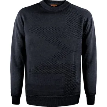 Pánský svetr Kama Merino svetr 4109 110 - černá XL
