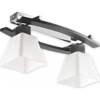 Svítidlo Lemir Dřevěné stropní svítidlo O1472P WG Dreno přisazený 2, dřevo wenge + ch