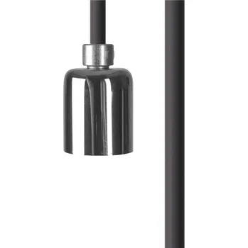 Příslušenství pro svítidlo Nowodvorski Lighting Vodič s objímkou CAMELEON 8641 CAMELEON CABLE GU10 černá/chrom 3,5 m