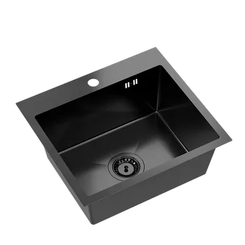 Nerezový dřez QUADRON LUKE 100 Černá Oboustranný