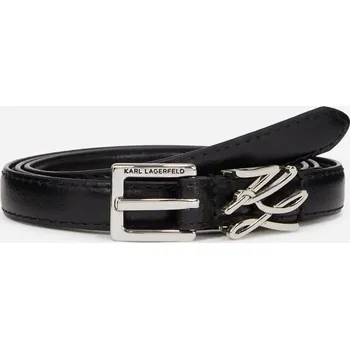 Opasek OPASEK KARL LAGERFELD K/AUTOGRAPH SLIDER H1,5 BELT BLACK