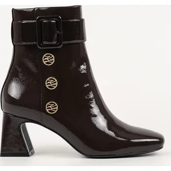 Dámské kozačky Kožené kotníkové boty Karl Lagerfeld BEATA KL31455A.144 hnědá 89X, EUR 40