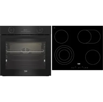 Set domácích spotřebičů Set Beko BBIR 17300 BCS + HIC 64404 T