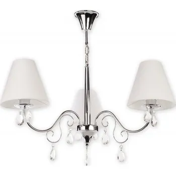 Svítidlo Lemir Závěsné svítidlo na řetězu O1963 CH BIA Velio lustr 3 ramenný, chrom +