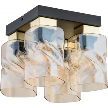 Svítidlo Lemir Stropní přisazené svítidlo O2965 P4 CZA + ZL Meru přisazená 4, matný č