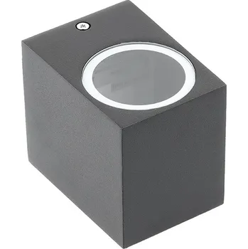 Nástěnné svítidlo GTV Venkovní svítidlo LD-TIAGOGU10J-20KW Svítidlo nástěnné TIAGO, 1x GU10,