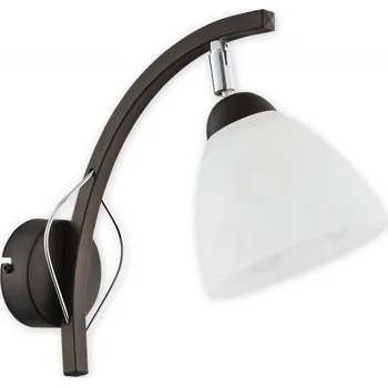 Nástěnné svítidlo Lemir Nástěnné svítidlo O2360 K1 RW Oslo Plus nástěník, wenge + chrom