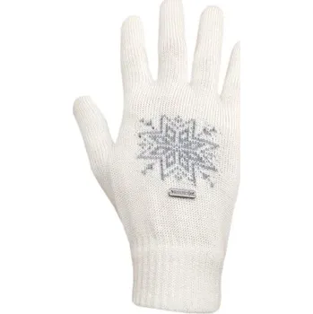 Rukavice Kama pletené Merino rukavice R104 101 - přírodně bílá M