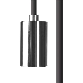 Příslušenství pro svítidlo Nowodvorski Lighting Vodič s objímkou CAMELEON 8655 CAMELEON CABLE E27 černá/chrom 5 m