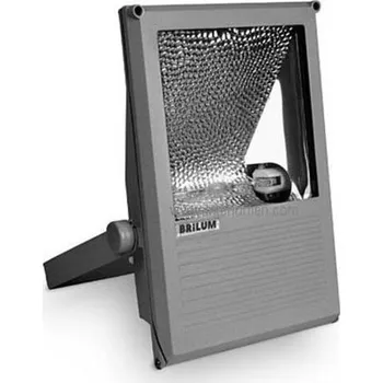 Venkovní osvětlení BRILUM Venkovní reflektor NH-OMH150-90 OMH-150 šedý