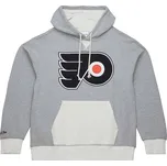 Mitchell & Ness Pánská mikina Philadelphia Flyers NHL Heritage Collection Fleece Hoodie Current Logo Velikost: M