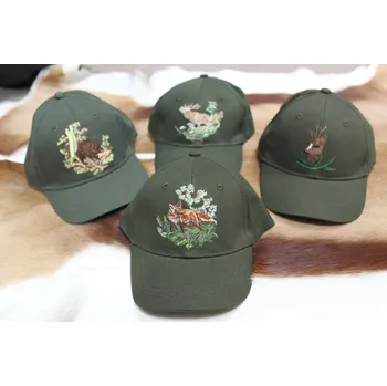 Kšiltovka Jummy Kšiltovka s výšivkou - odbarvená sluncem Velikost: Dospělá, výšivka: Srnec