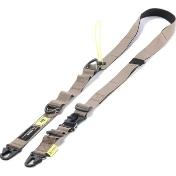 Popruh k fotoaparátu a kameře Tilta Fe Multi-Functional Shoulder Strap - Brown/Lime