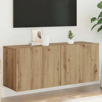 Nábytek vidaXL TV skříňka nástěnná 100 x 30 x 41 cm [836970] Barva: dub artisan