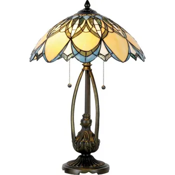 Lampička Clayre & Eef - Stolní lampa Tiffany TRIANGLE 5LL-5320