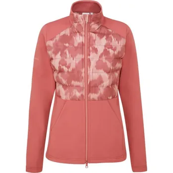Ping Clare Zoned fleece dámská bunda, rose/rose multi dámské, 36