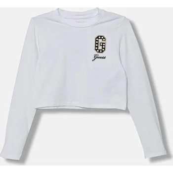Chlapecké oblečení Dětské tričko s dlouhým rukávem Guess J5BI40.J1314.9BYA bílá 00X, vel. 158-166