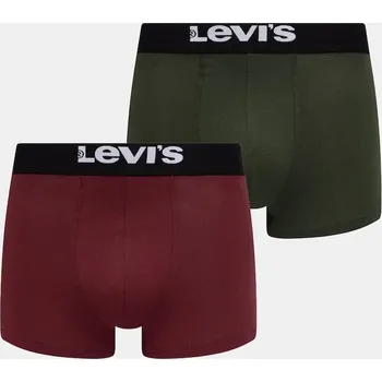 Boxerky Boxerky Levi's 2-pack zelená barva, 37149-1223 37149.1223 79A, vel. M