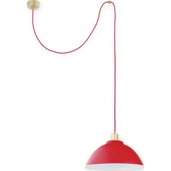 Svítidlo Lemir Závěsné svítidlo na lanku O2831 W1 PAT + CZE [D] ZTS lanko 1, patina +