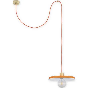 Svítidlo Lemir Závěsné svítidlo na lanku O2831 W1 PAT + POM [M] ZTS lanko 1, patina +