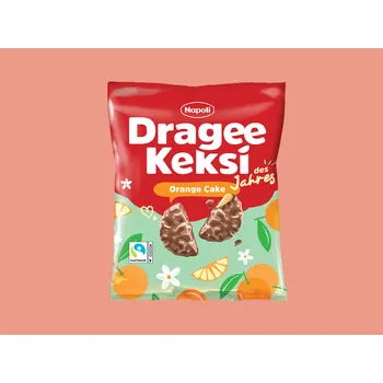 Napoli Dragee Keksi Orange Cake 165g