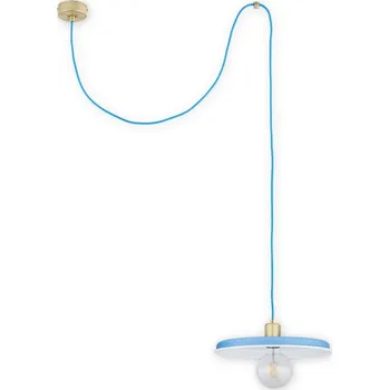 Svítidlo Lemir Závěsné svítidlo na lanku O2831 W1 PAT + NIE [M] ZTS lanko 1, patina +