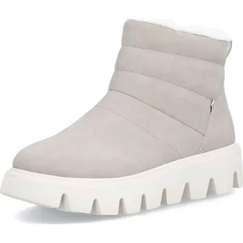 Dámské kozačky Dámská kotníková obuv RIEKER W2070-62 béžová W5 41