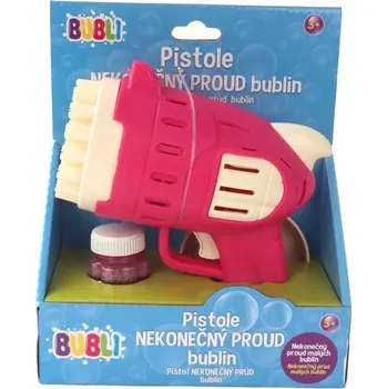 Bublifuk Bubli Pistolka Nekonečný Proud Bublin Růžová