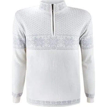 Pánský svetr Kama Merino svetr 4053 101 - přírodně bílá L