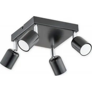 Bodové svítidlo Lemir Bodové svítidlo O2624 P4 CZA Denis spot 4, černá matná