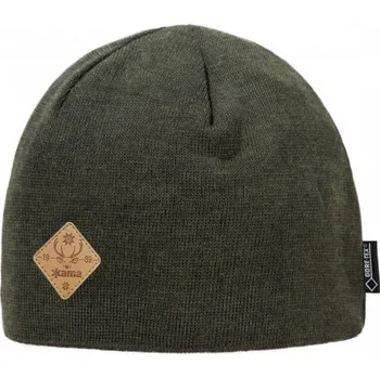Čepice Kama pletená Merino čepice LG12 106 - tmavě zelená L