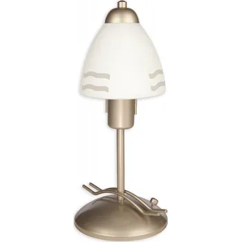 Lampička Lemir Stolní lampa O1708 SAT Solo lampička, matný chrom
