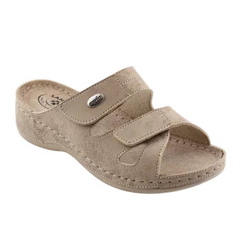 Dámské pantofle SANTÉ Dámské pantofle DS/152 BÉŽOVÁ v.37