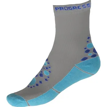 Progress KIDS SUMMER SOX dětské funkční ponožky šedá/modrá Velikost: 26-29