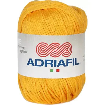 Příze Adriafil Nature 53 Žlutá (Bavlněná příze Nature Fieno)