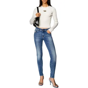 Dámské džíny DŽÍNY DIESEL 2017 SLANDY TROUSERS BLUE