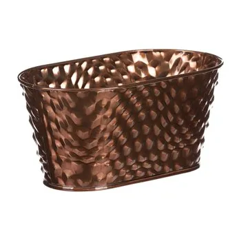 Truhlík Truhlík kovový, měděná barva. (cs)