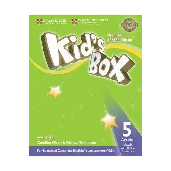 Cizojazyčná kniha Kid's Box Updated Second Edition 5 Activity Book with Online Resources
