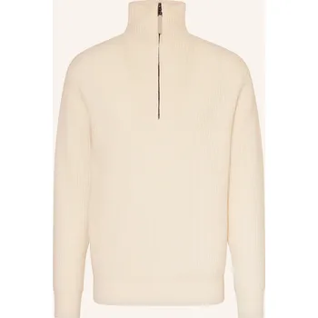 Pánská móda Bogner Pánský Kašmírový Svetr Troyer Balvin, bílá, XL