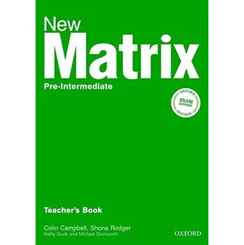 Anglický jazyk New Matrix Pre-intermediate Teacher's Book