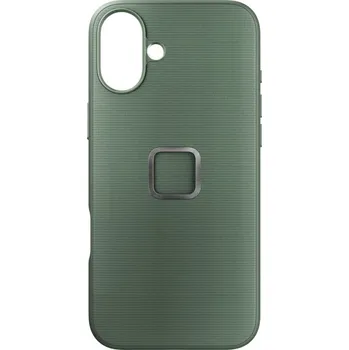 Náhradní kryt pro mobilní telefon Kryt pro iPhone 16 Plus Peak Design Mobile Everyday Fabric Case - šalvějově zelený
