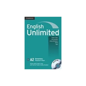 Anglický jazyk English Unlimited Elementary Teacher's Pack