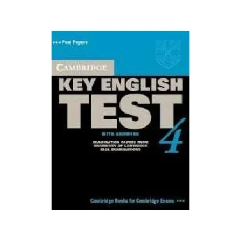 Anglický jazyk Cambridge Key English Test KET 4 Student's Book (with answers)