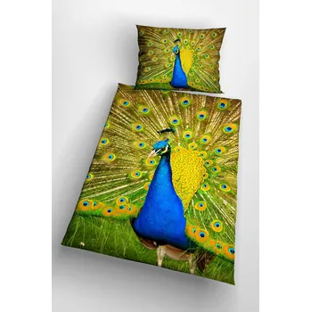 Povlečení 3d povlečení s pávem - Pavone 140x200 cm