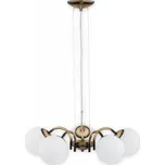 Lemir Lustr do obyváku O2905 W5 PAT Nol lustr 5 ramenný, patina