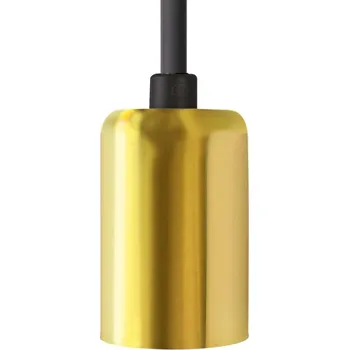 Příslušenství pro svítidlo Nowodvorski Lighting Vodič s objímkou CAMELEON 8665 CAMELEON CABLE E27 černá/zlatá 2,5 m