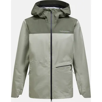 Pánská bunda BUNDA PEAK PERFORMANCE M COMMUTER GORE TEX PAC JACKET LIMIT GREEN